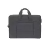 Aktentasche Rivacase Lantau 39,6 cm (15,6 Zoll) Schwarz Grau 8831 Schwarz MELANGE