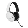 Trust GXT 491W FAYZO Headset Kabelgebunden & Kabellos Head-Band Gaming USB Typ-C Bluetooth Schwarz, Weiß