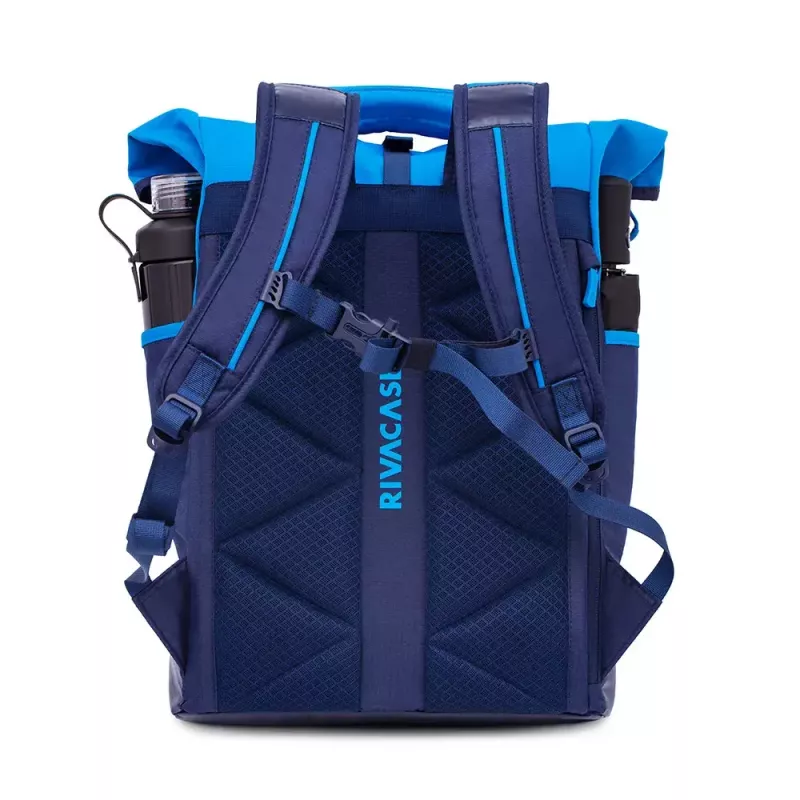 Backpack Rivacase Dijon 39,6 cm (15,6 Zoll) Blau 1 Fach Tragegriff Schultergurt