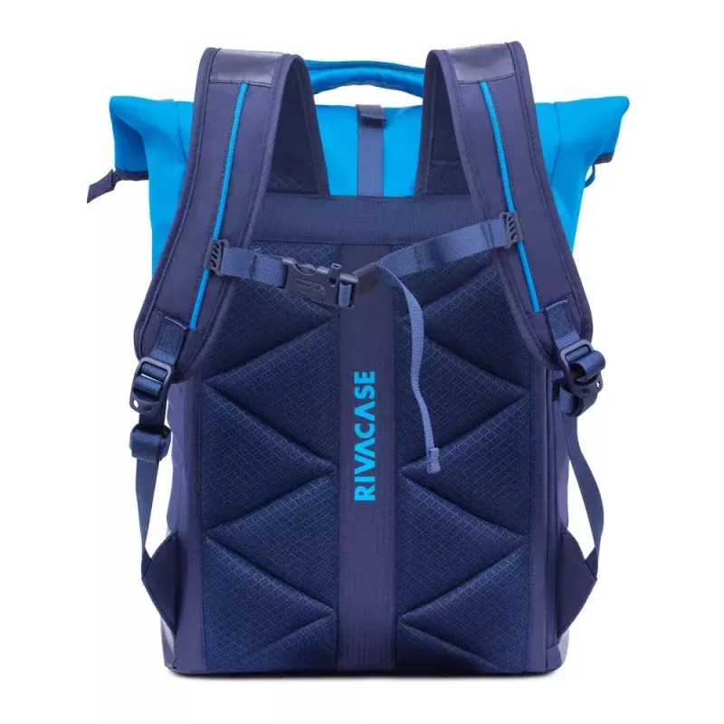 Backpack Rivacase Dijon 39,6 cm (15,6 Zoll) Blau 1 Fach Tragegriff Schultergurt