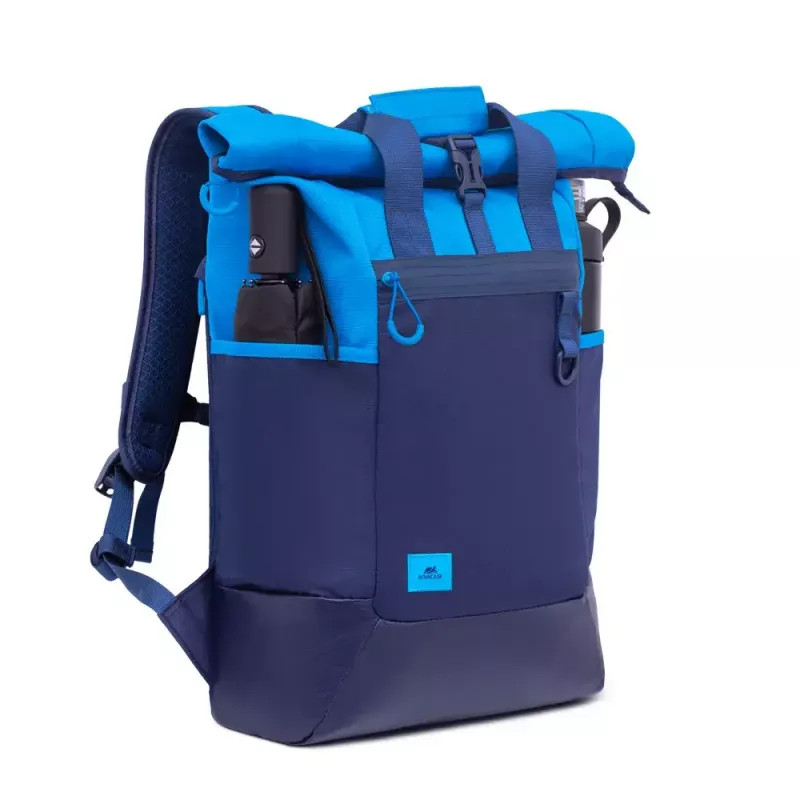 Backpack Rivacase Dijon 39,6 cm (15,6 Zoll) Blau 1 Fach Tragegriff Schultergurt