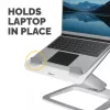 Fellowes Laptopstand für den Schreibtisch – Hana LT Laptopständer für Zuhause und das Büro – Verstellbarer Laptopständer mit 3 Höheneinstellungen – Max. Monitorgröße 19 Zoll, Max. Gewicht 4,5 kg – Weiß