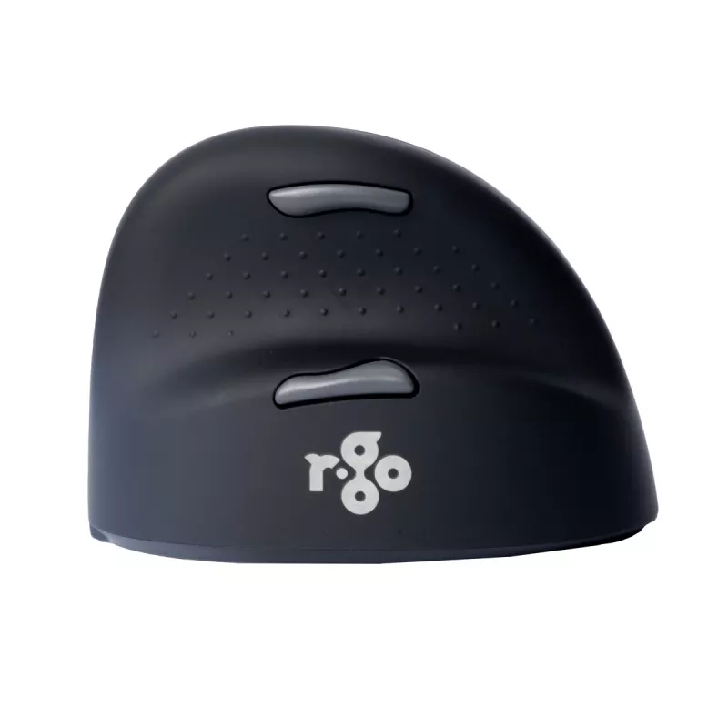 R-Go Tools Ergonomische Maus R-Go HE Break mit Pausensoftware, mittel (Handgröße 165-185 mm), für Rechtshänder, Bluetooth, schwarz