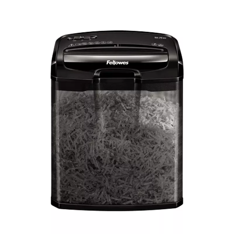 Fellowes M-7Cm Aktenvernichter Partikelschnitt Schwarz