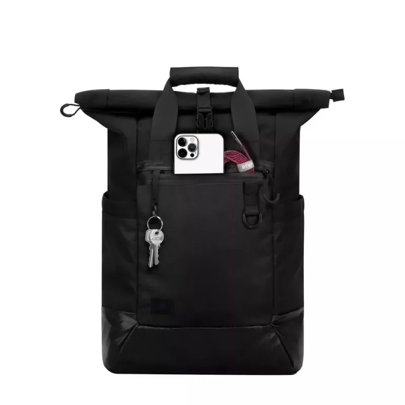 Rucksack Rivacase Dijon 39,6 cm 15,6 Zoll Schwarz 1 Fach