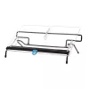 R-Go Tools Dokumentenhalter R-Go Flex Read, ergonomisch, mit weicher Schaumstoff-Handgelenkauflage, transparentes Acryl