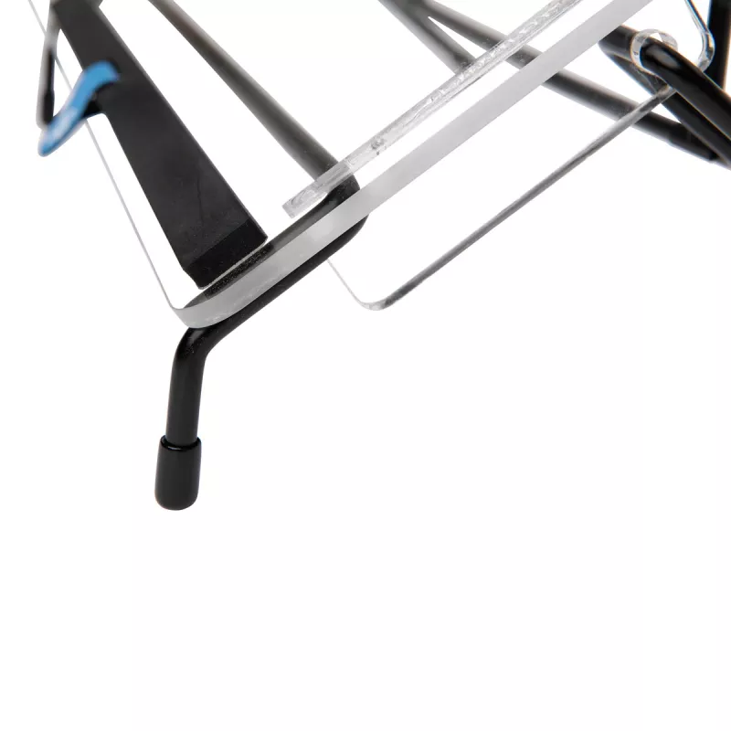 R-Go Tools Dokumentenhalter R-Go Flex Read, ergonomisch, mit weicher Schaumstoff-Handgelenkauflage, transparentes Acryl