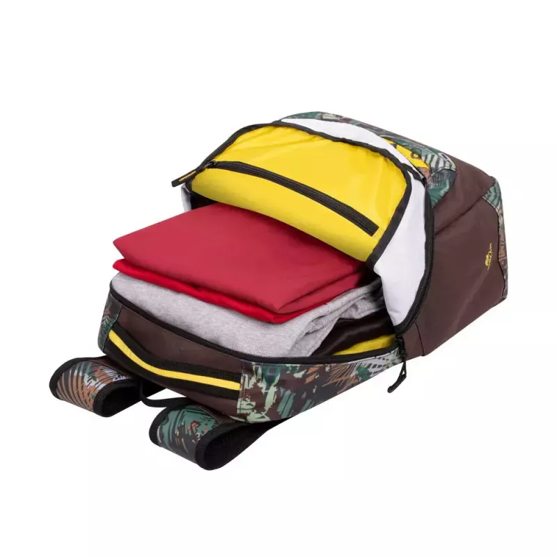 Rucksack Rivacase Erebus 39,6 cm 15,6 Zoll Khaki Tragegriff Schultergurt