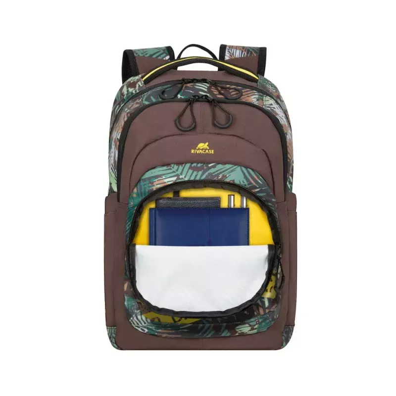 Rucksack Rivacase Erebus 39,6 cm 15,6 Zoll Khaki Tragegriff Schultergurt