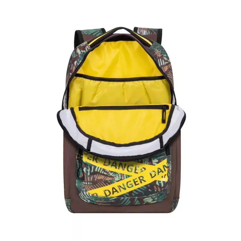 Rucksack Rivacase Erebus 39,6 cm 15,6 Zoll Khaki Tragegriff Schultergurt