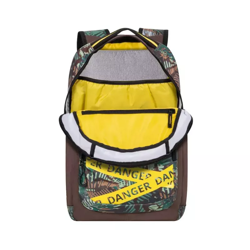Rucksack Rivacase Erebus 39,6 cm 15,6 Zoll Khaki Tragegriff Schultergurt