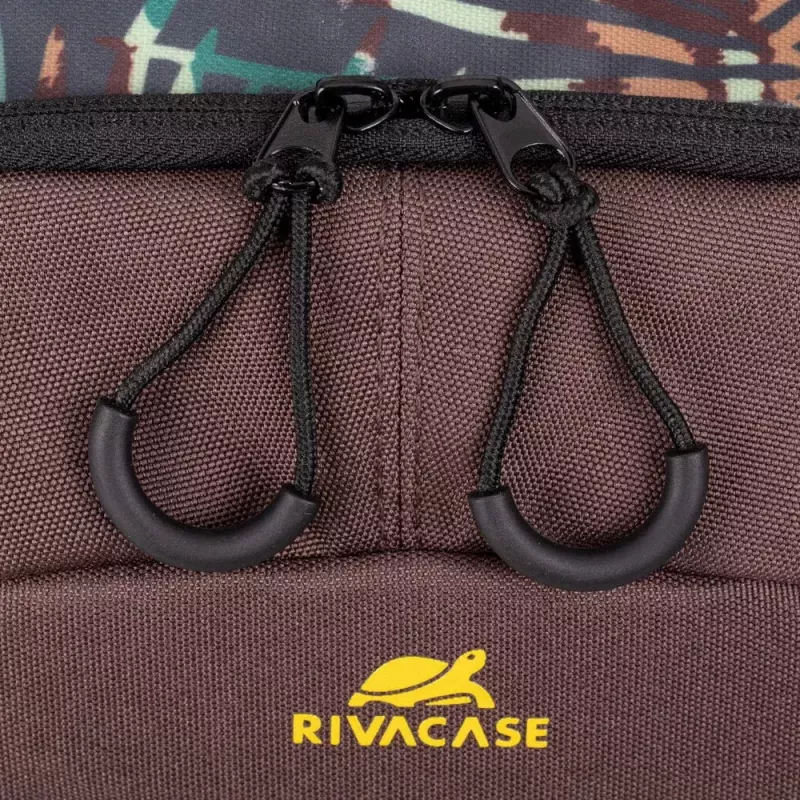 Rucksack Rivacase Erebus 39,6 cm 15,6 Zoll Khaki Tragegriff Schultergurt