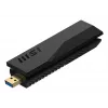 USB Stick MSI BE6500 WiFi7 USB 3.2 Gen 1 Dongle Schwarz
