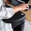R-Go Tools Armlehne R-Go, ergonomisch, symmetrisch, mit Bauchausschnitt, weicher Schaumstoff, schwarz