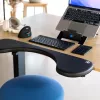 R-Go Tools Armlehne R-Go, ergonomisch, symmetrisch, mit Bauchausschnitt, weicher Schaumstoff, schwarz