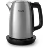 Elektrischer Wasserkocher Philips HD9359/90 1,7 L, 2200 W, Edelstahlgehäuse, schwarz metallic
