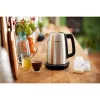 Elektrischer Wasserkocher Philips HD9359/90 1,7 L, 2200 W, Edelstahlgehäuse, schwarz metallic
