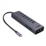 Dockingstation Lindy DST-Mini Duo USB-C Laptop Mini Dockingstation 2x 4K HDMI