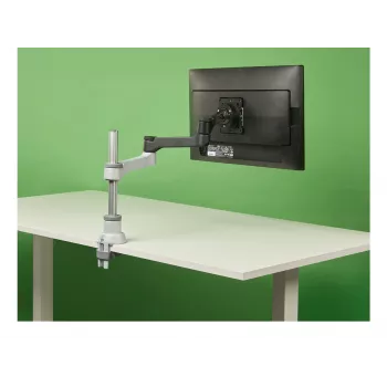 R-Go Tools Monitorarm R-Go Zepher Single, voll einstellbar, 0–8 kg Tragkraft, 100 % zirkulär, schwarz