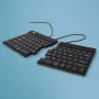 R-Go Tools Ergonomische Tastatur R-Go Split Break v2 mit Break-Software, ergonomische geteilte Tastatur, QWERTY (US), Kabelgebunden, schwarz