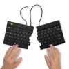 R-Go Tools Ergonomische Tastatur R-Go Split Break v2 mit Break-Software, ergonomische geteilte Tastatur, QWERTY (US), Kabelgebunden, schwarz
