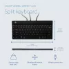R-Go Tools Ergonomische Tastatur R-Go Split Break v2 mit Break-Software, ergonomische geteilte Tastatur, QWERTY (US), Kabelgebunden, schwarz