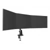 Schreibtisch-Monitorarm Neomounts DS60-600BL3 Klemme/Tischdurchführung 10–27 Zoll