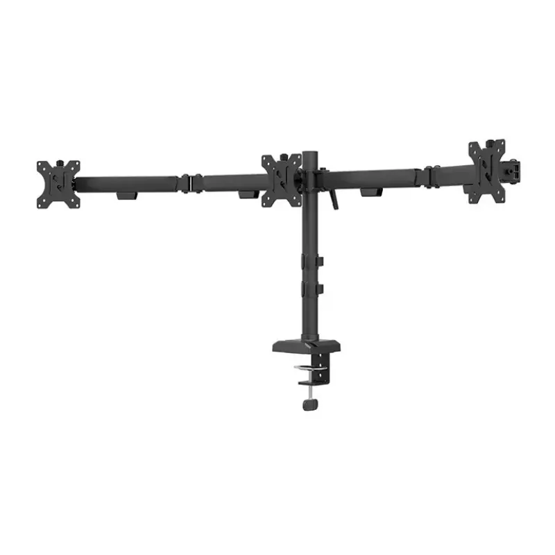 Schreibtisch-Monitorarm Neomounts DS60-600BL3 Klemme/Tischdurchführung 10–27 Zoll