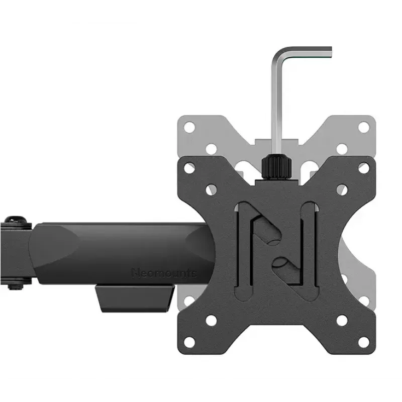 Schreibtisch-Monitorarm Neomounts DS60-600BL3 Klemme/Tischdurchführung 10–27 Zoll