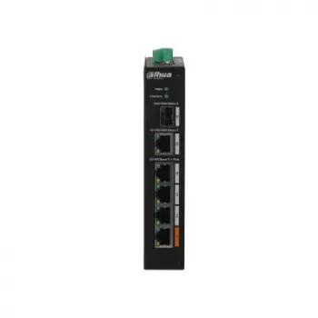 Dahua Technology PoE PFS3106-4ET-60-V2 Netzwerk-Switch Unmanaged L2 Fast Ethernet (10/100) Schwarz