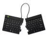 R-Go Tools Ergonomische Tastatur R-Go Split Break mit Pausensoftware, ergonomische geteilte Tastatur, QWERTY (US), Bluetooth, schwarz