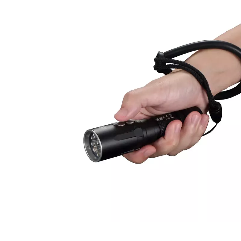 Handtaschenlampe Nitecore DL20 LED 1000 lm, 9 h Akkulaufzeit, schwarz, 135,5 g