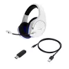 HyperX Cloud Stinger Core – Kabelloses Gaming-Headset (Weiß-Blau) – PS5-PS4