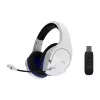 HyperX Cloud Stinger Core – Kabelloses Gaming-Headset (Weiß-Blau) – PS5-PS4