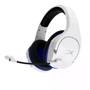 HyperX Cloud Stinger Core – Kabelloses Gaming-Headset (Weiß-Blau) – PS5-PS4