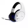 HyperX Cloud Stinger Core – Kabelloses Gaming-Headset (Weiß-Blau) – PS5-PS4