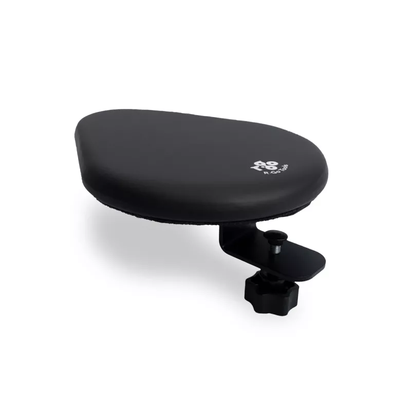 R-Go Tools Armauflage R-Go split, ergonomische Armauflage zweiteilig, verstellbar, symmetrisch, mit Softfoam, schwarz