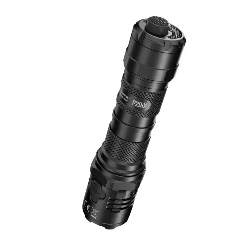 Taktische Taschenlampe Nitecore P20iX Schwarz 4000 lm USB wiederaufladbar