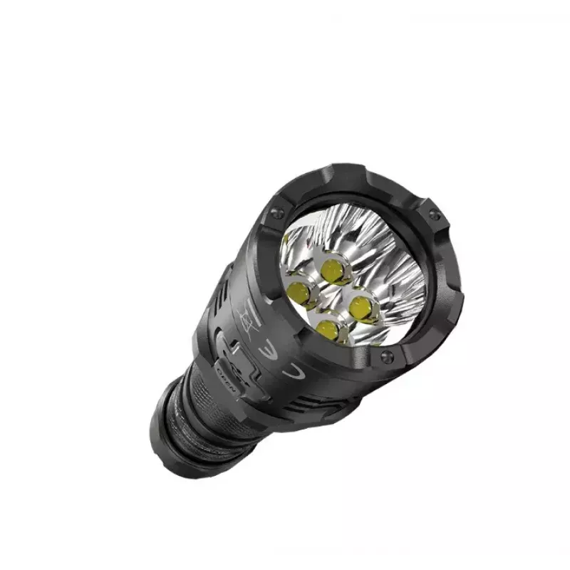 Taktische Taschenlampe Nitecore P20iX Schwarz 4000 lm USB wiederaufladbar