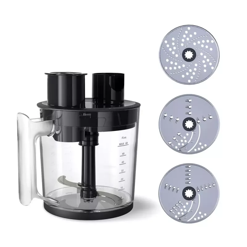 Stabmixer Philips HR2685/00 1200 W, 1,7-L-Schüssel, 2 Geschwindigkeiten, ProMix, schwarz