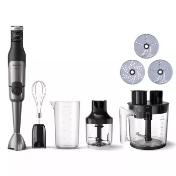 Stabmixer Philips HR2685/00 1200 W, 1,7-L-Schüssel, 2 Geschwindigkeiten, ProMix, schwarz