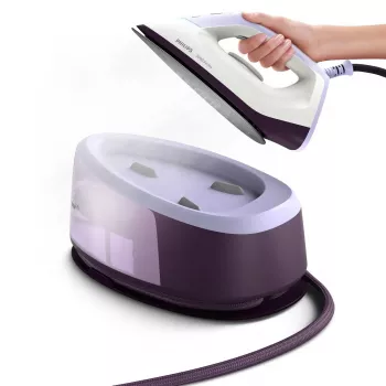 Philips 3000 series PSG3000/30 Dampfbügelstation 2400 W 1,4 L Keramiksohle Lila, Weiß