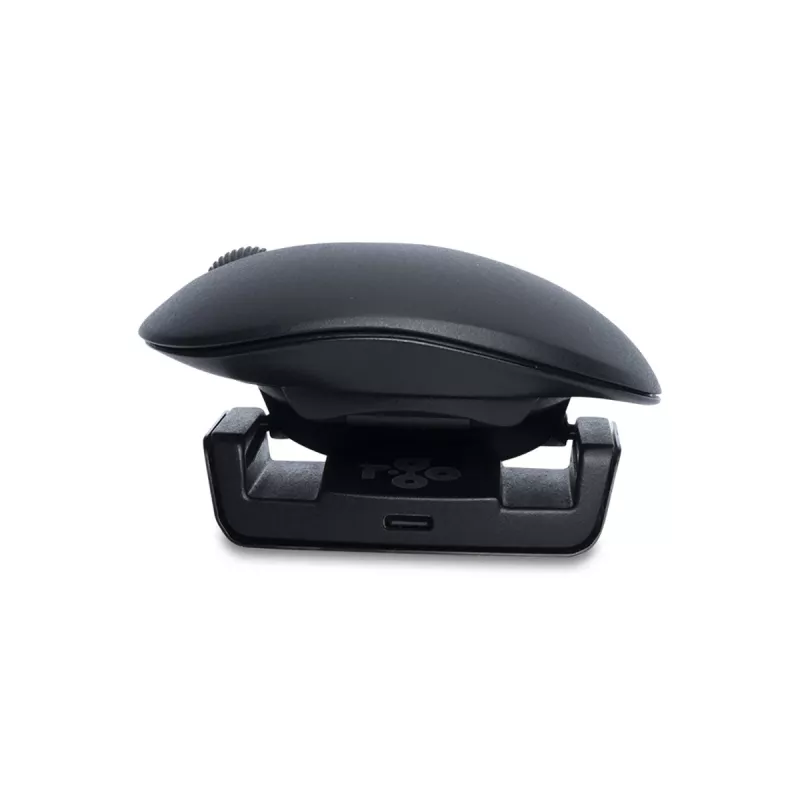 R-Go Tools Ergonomische Maus R-Go Twister, mit Pausensoftware, beidhändige Maus für beide Hände, faltbar, Bluetooth und kabelgebunden