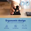 R-Go Tools Ergonomische Maus R-Go Twister, mit Pausensoftware, beidhändige Maus für beide Hände, faltbar, Bluetooth und kabelgebunden