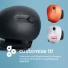 R-Go Tools Ergonomische Maus R-Go Twister, mit Pausensoftware, beidhändige Maus für beide Hände, faltbar, Bluetooth und kabelgebunden