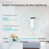TP-Link AC1200 Ganzhaus Mesh-WLAN-System, 3er-Pack