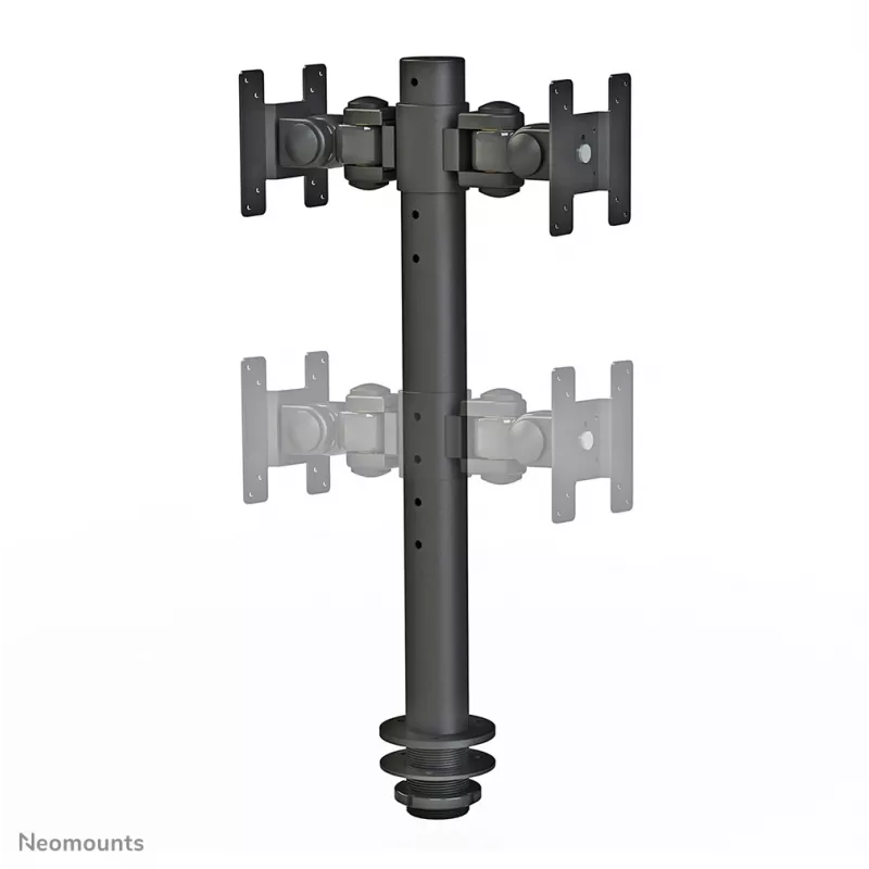 Neomounts FPMA-D050DSchwarz Monitorhalterung 10-30 Zoll, Tischklemme, 10 kg, 25,4 cm (10 Zoll), 76,2 cm (30 Zoll), 100 x 100 mm, Schwarz
