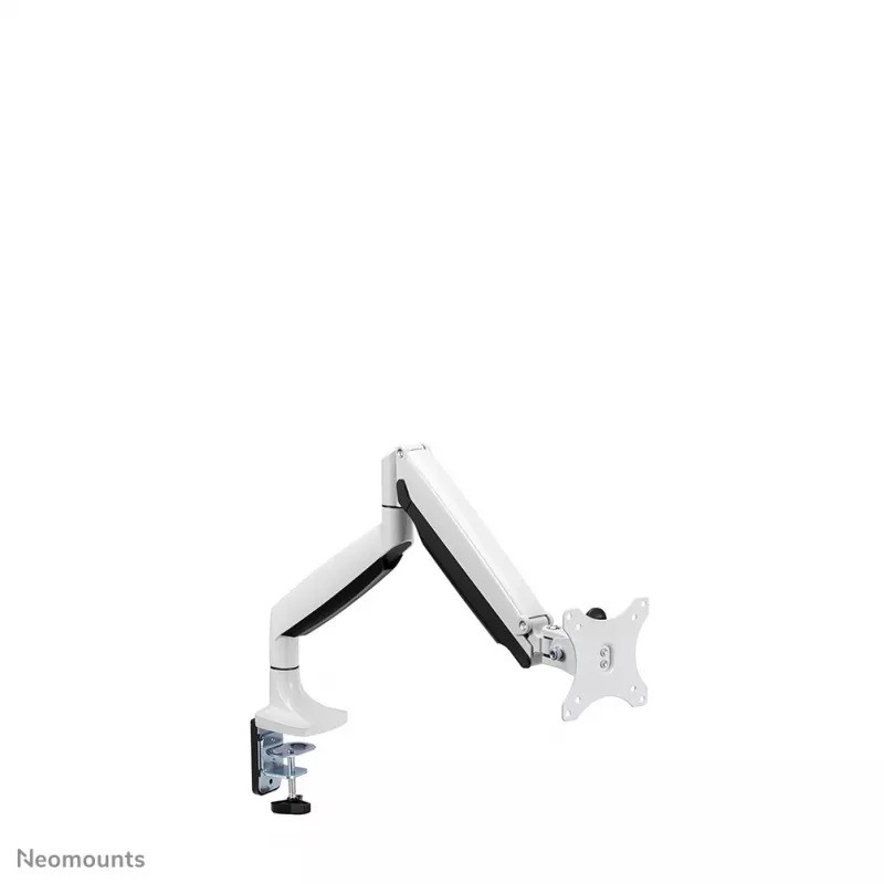Neomounts NM-D750WHITE Monitorhalterung 25,4-81,3 cm (10-32 Zoll) – Gasfeder, Tischklemme/Tischdurchführung, 9 kg, 25.4 cm (10 Zoll), 81.3 cm (32 Zoll), 100 x 100 mm, Weiß