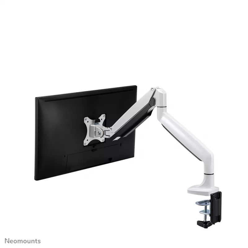 Neomounts NM-D750WHITE Monitorhalterung 25,4-81,3 cm (10-32 Zoll) – Gasfeder, Tischklemme/Tischdurchführung, 9 kg, 25.4 cm (10 Zoll), 81.3 cm (32 Zoll), 100 x 100 mm, Weiß