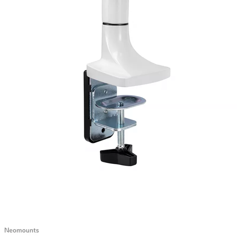 Neomounts NM-D750WHITE Monitorhalterung 25,4-81,3 cm (10-32 Zoll) – Gasfeder, Tischklemme/Tischdurchführung, 9 kg, 25.4 cm (10 Zoll), 81.3 cm (32 Zoll), 100 x 100 mm, Weiß